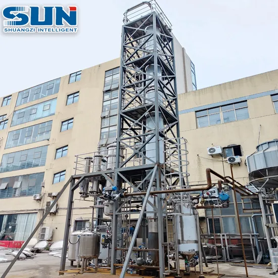 Low Energy Consumption Solvent Extraction Tower Rectifying Column Distillation Column for Alcohol/Ethanol/Methanol/Acetone